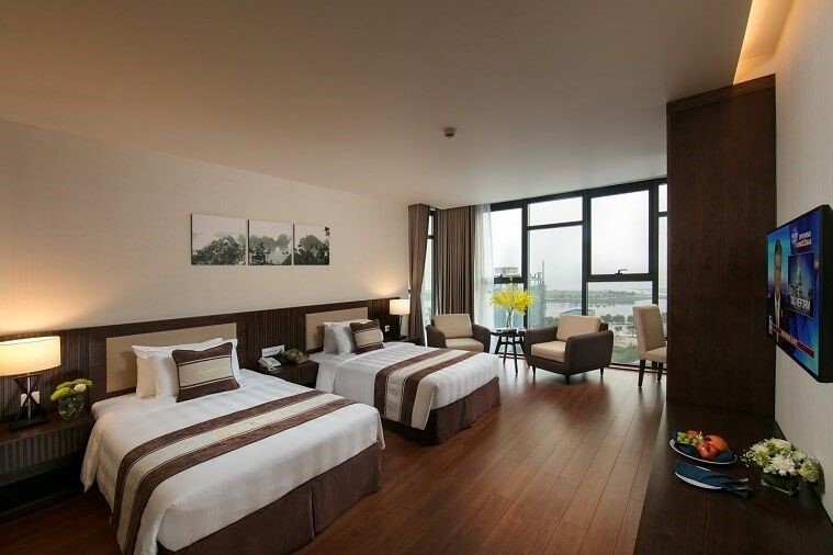  Phòng Deluxe Twin Sea View